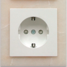Bộ ổ cắm Schuko Aura Stein