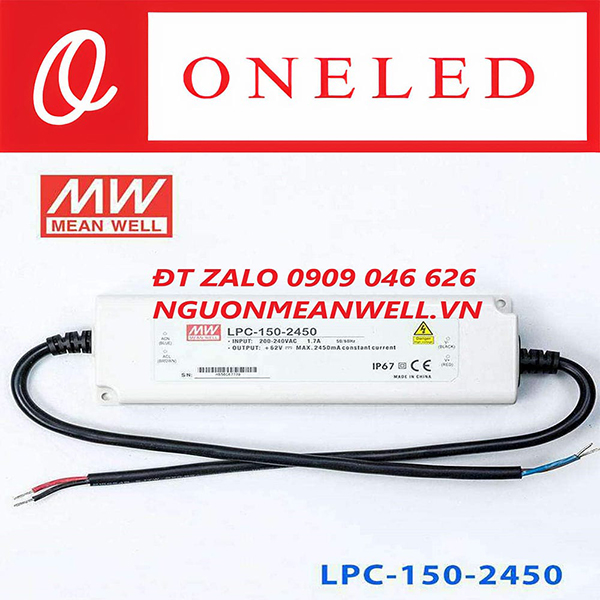 Bộ nguồn Meanwell LPC-150-2450