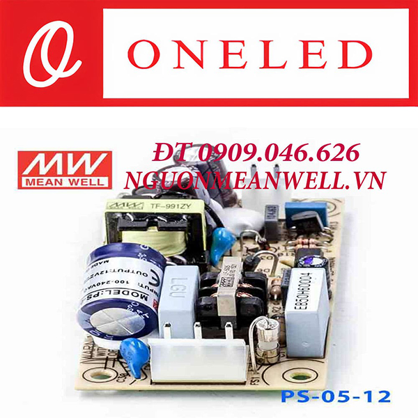 Bộ nguồn Meanwell PS-05-12