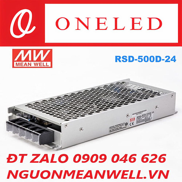 Bộ nguồn Meanwell RSD-500D-24