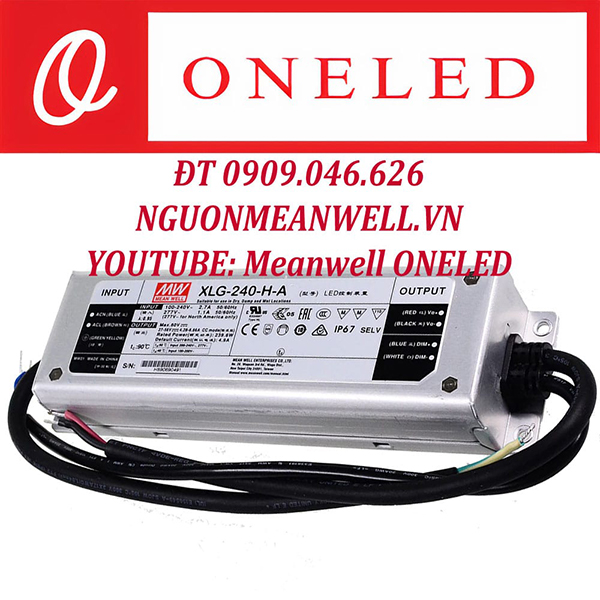 Bộ nguồn Meanwell XLG-240-H-A