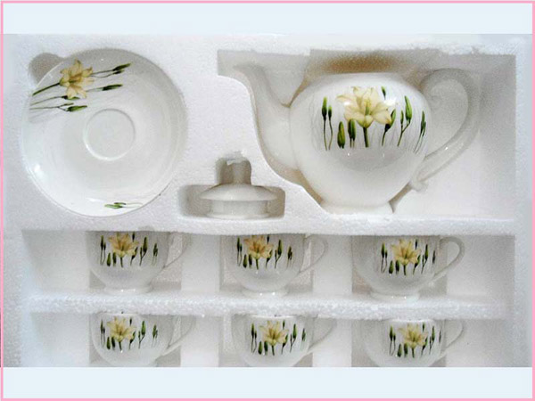 Bộ ấm tách sứ cao cấp