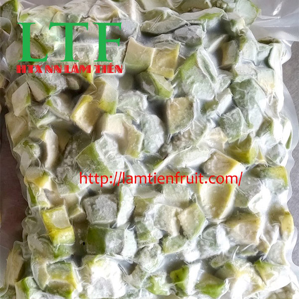 Bơ cắt hạt lựu đông lạnh