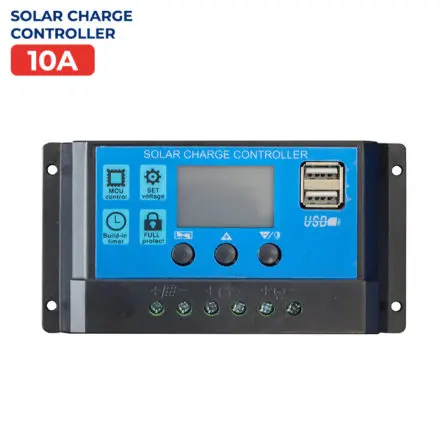 Bộ điều khiển sạc pin năng lượng mặt trời YJSS10 PWM 10A