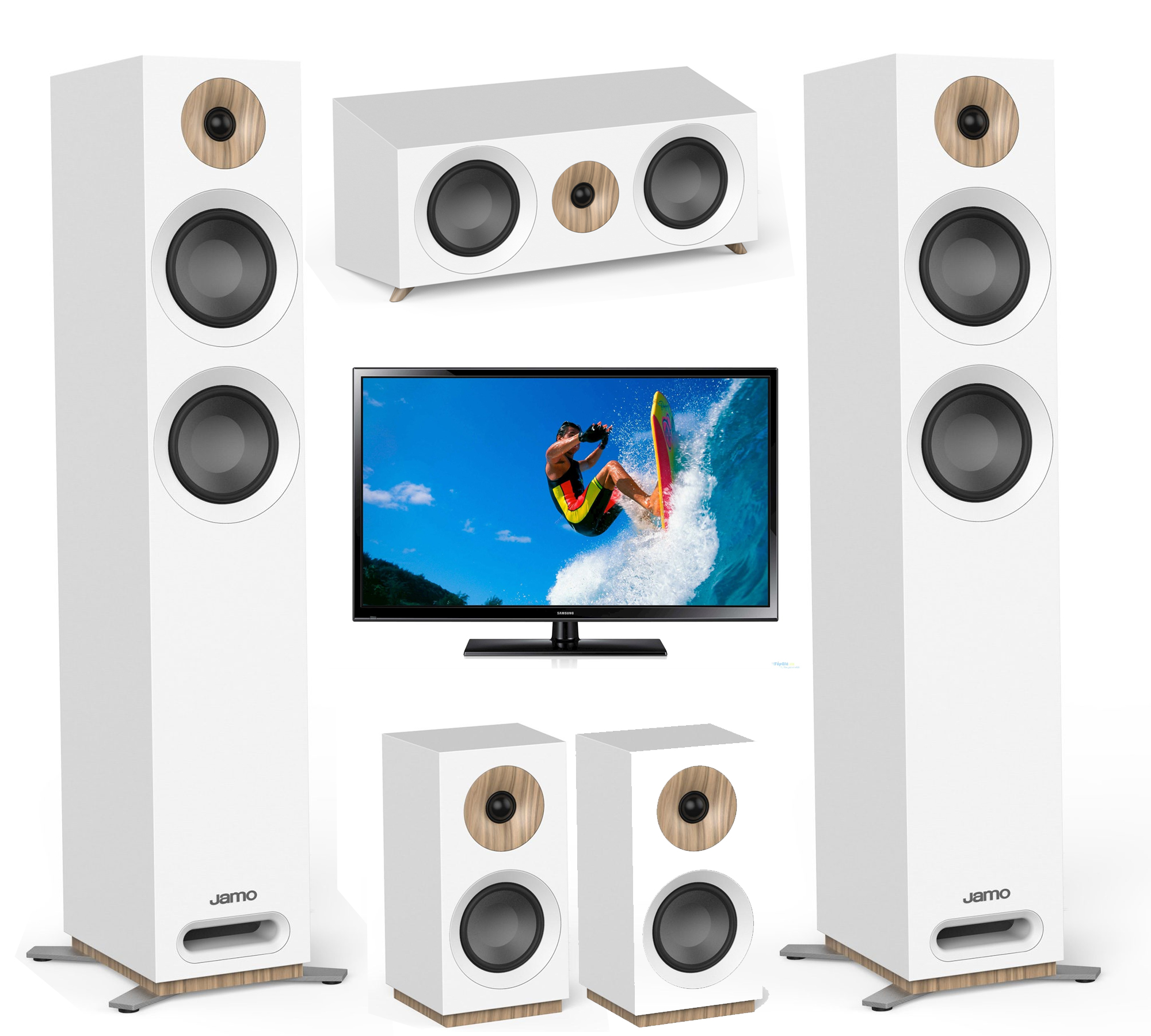 Bộ loa 5.0 Jamo S-807 HCS