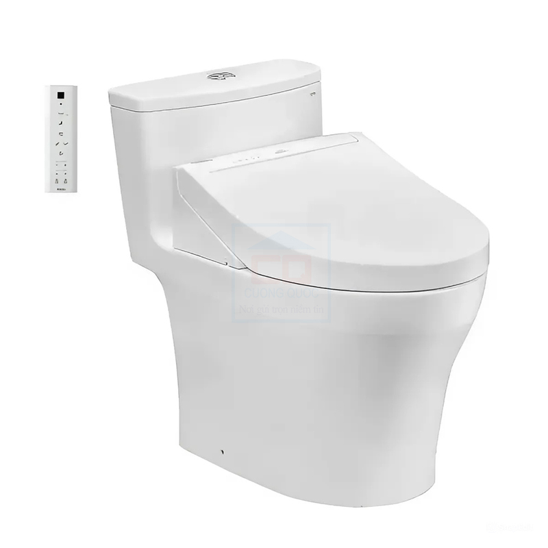 Bồn cầu 1 khối nắp điện tử TOTO MS885DW14