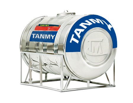 Bồn nước Inox ngang Tân Mỹ 2500L