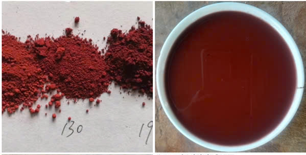 Bột oxit sắt màu đỏ