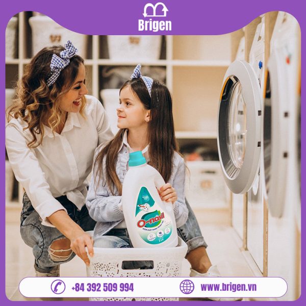 Bột giặt và nước rửa chén