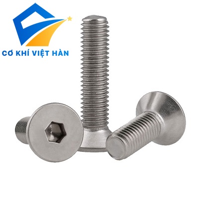 Bulong inox lục giác chìm đầu bằng Din 7991