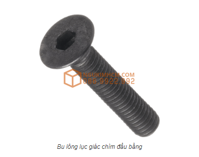 Bulong lục giác chìm đầu bằng