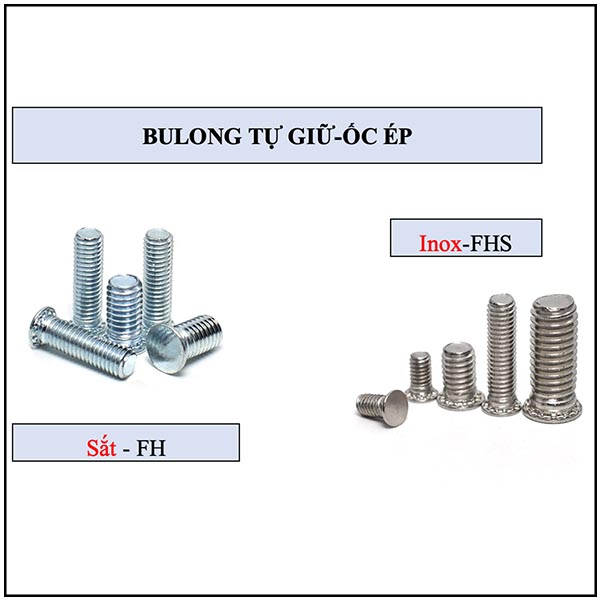 Bulong tự giữ - Bulong ép