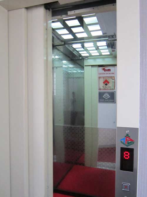 Cabin inox hoa văn