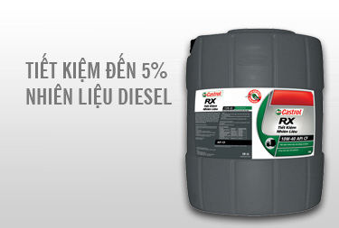 Dầu Castrol RX tiết kiệm nhiên liệu