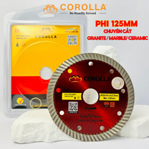 Lưỡi cắt gạch cao cấp COROLLAphi125mm