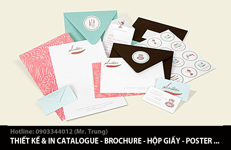 Thiết kế - in ấn catalogue - brochure