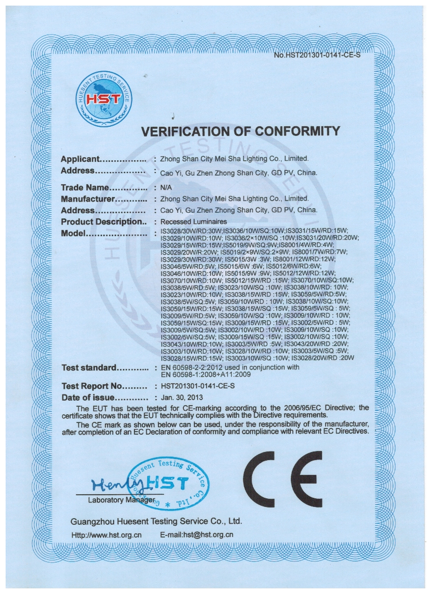 Chứng nhận phù hợp