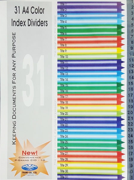 Chia file nhựa