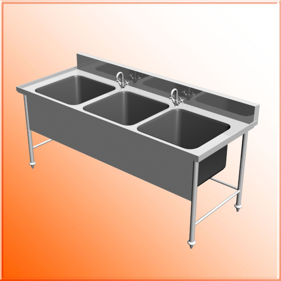 Chậu rửa ba 1800