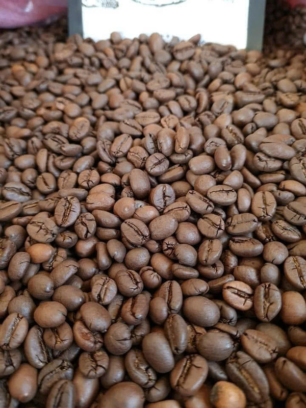 Cà phê rang hạt Robusta