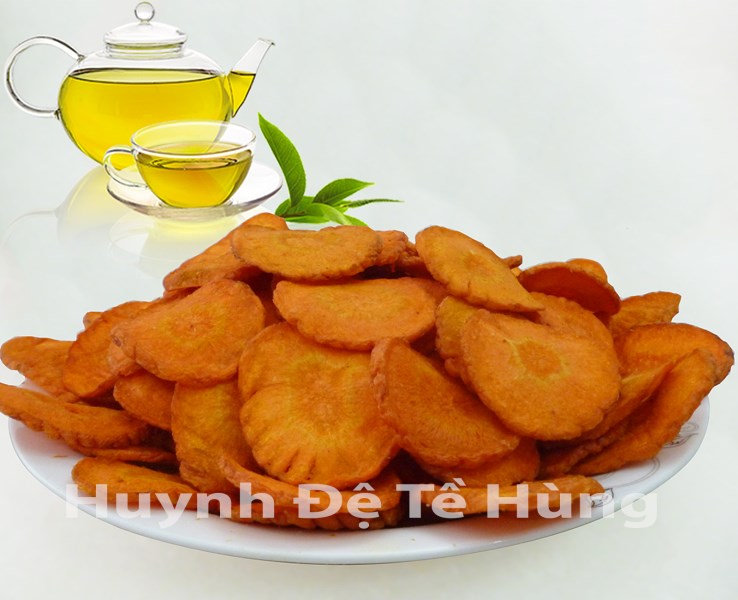 Cà rốt sấy lát
