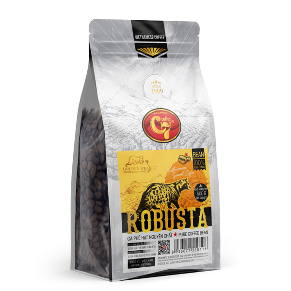 Cà phê rang xay Robusta