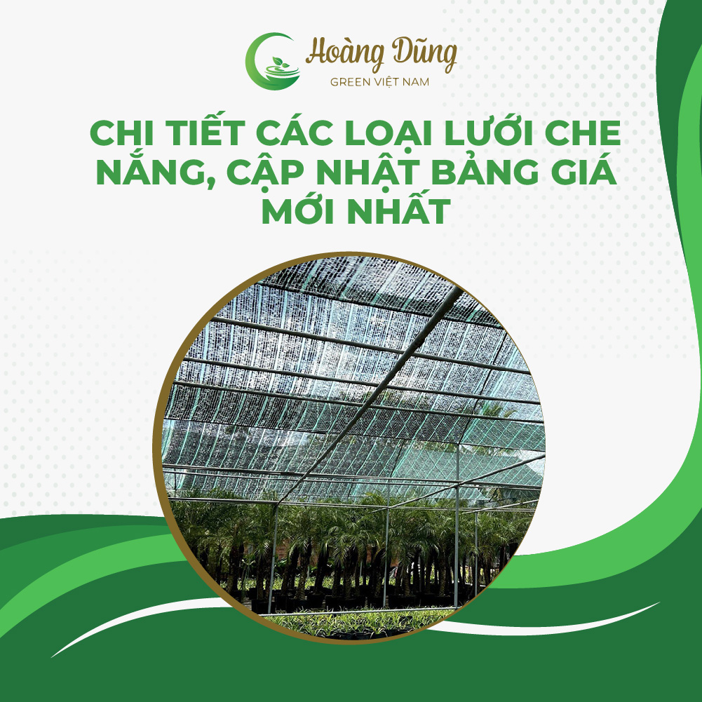 Các loại lưới che nắng