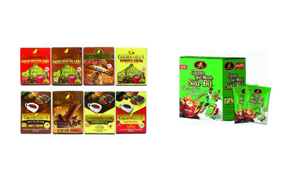 Cacao hòa tan cao cấp Golden CaCoa