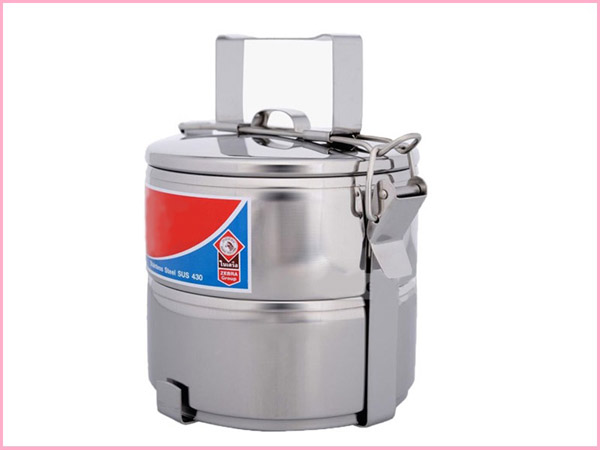 Camen inox hai ngăn