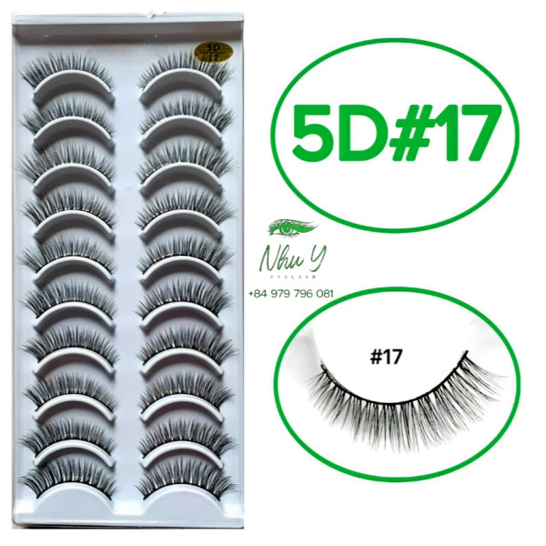 Cặp mi giả 3D Mink 5D#17