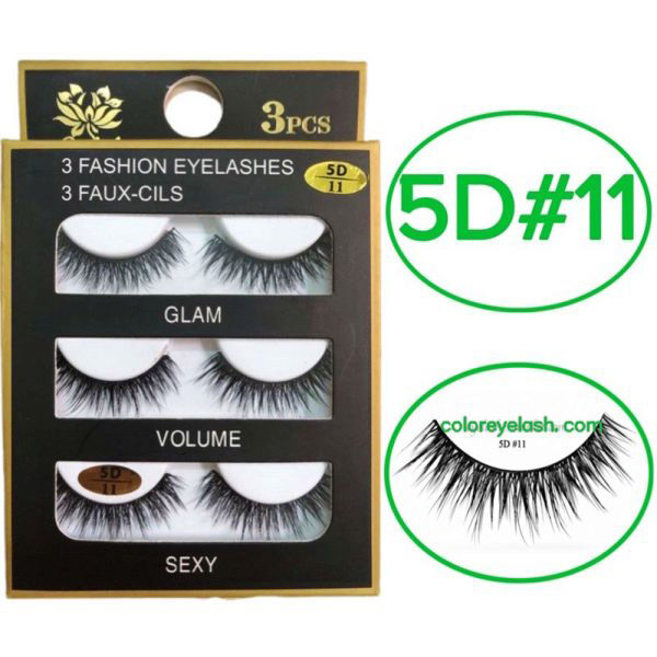 Cặp mi giả Faux Mink 5D#11