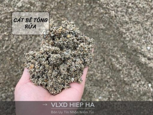 Cát bê tông rửa