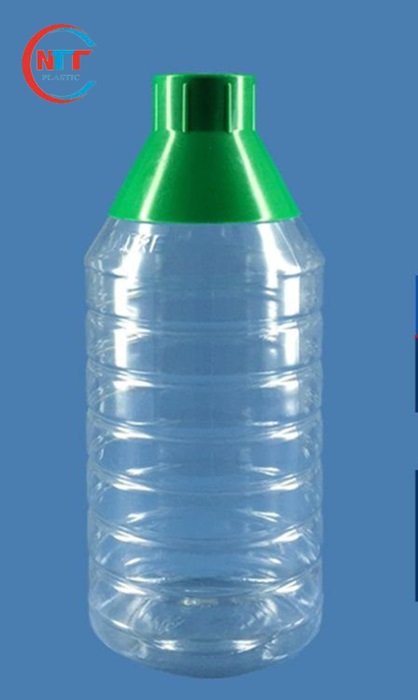 Chai nhựa PET 1 lít trắng trong