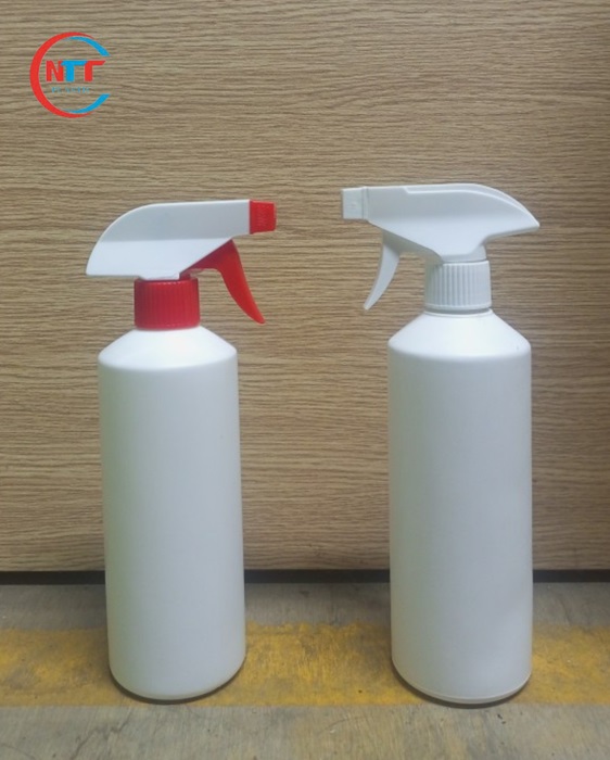 Chai tròn nhựa HDPE 500ml
