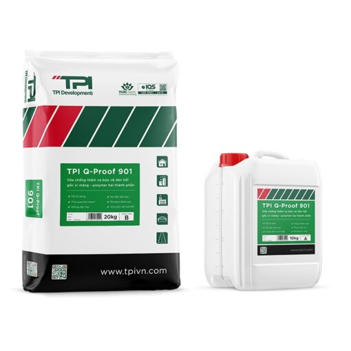 Vữa chống thấm cao cấp hai thành phần TPI Q-Proof 901