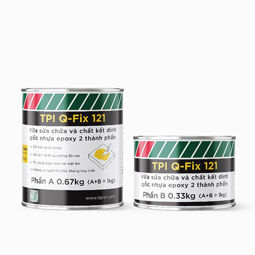 Chất kết dính gốc nhựa epoxy 2 thành phần TPI Q-Fix 121