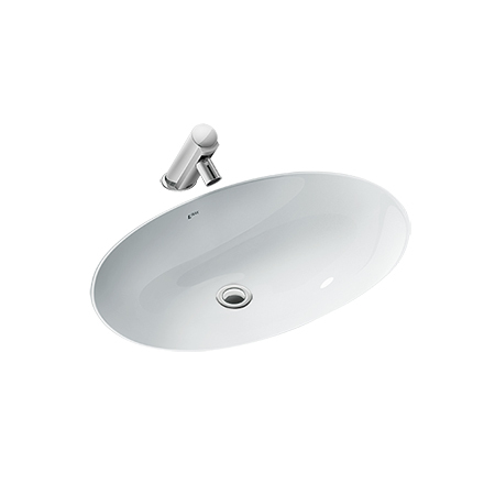 Chậu Lavabo âm bàn đá inax L 2216V BW1