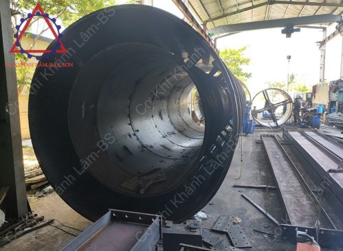 Chế tạo máy sấy mùn cưa