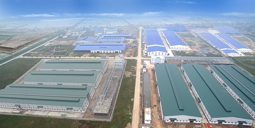 Chiếu sáng cụm công nghiệp Lương Điền CADI-SUN