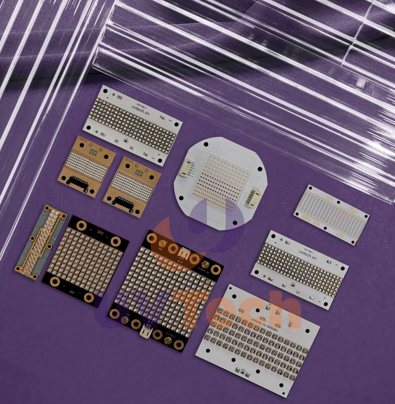 Chip UV Led - Thấu kính