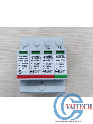 Chống sét lan truyền đường nguồn 3 fa Surgefree-Korea - DT40/275(3V+T)