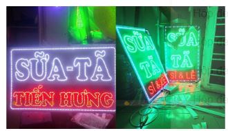 Chữ nổi đèn Led
