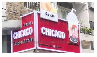 Chữ nổi đèn Led