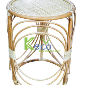 Ghế đầu mây tre