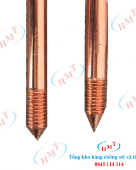 Cọc tiếp địa 2.4m phi 14