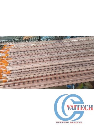 Cọc tiếp địa thép mạ đồng Hex - Ấn Độ