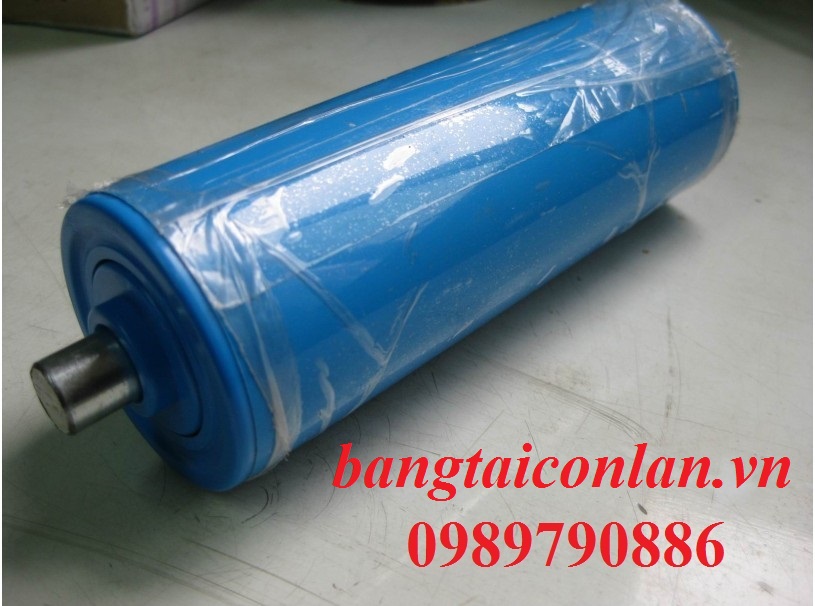 Con lăn băng tải bọc cao su