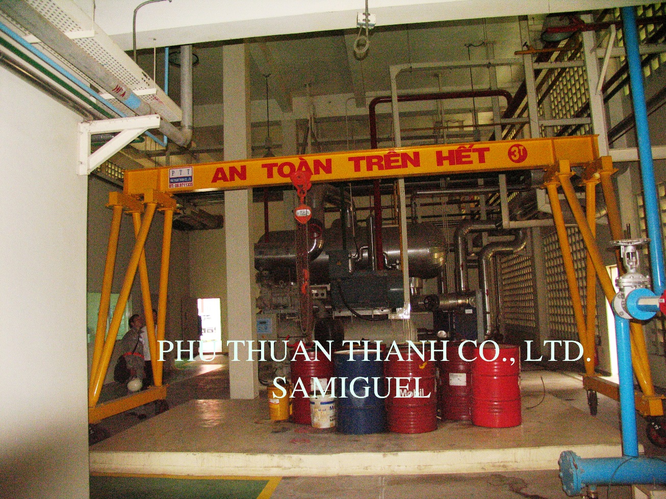 Cổng trục mini
