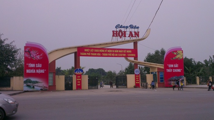 Cổng công viên Hội An