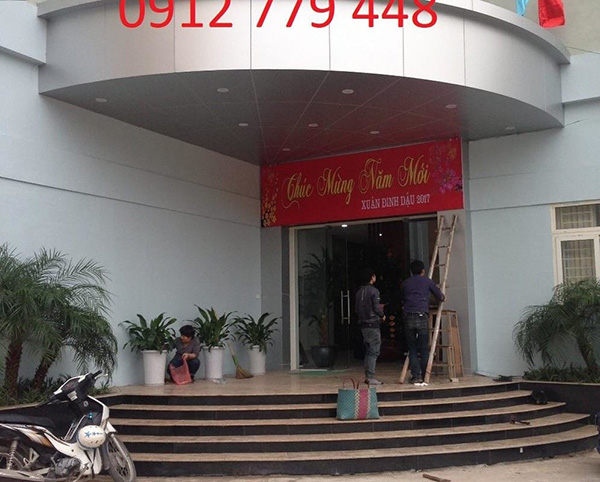 Mái sảnh Tòa nhà Contrexim